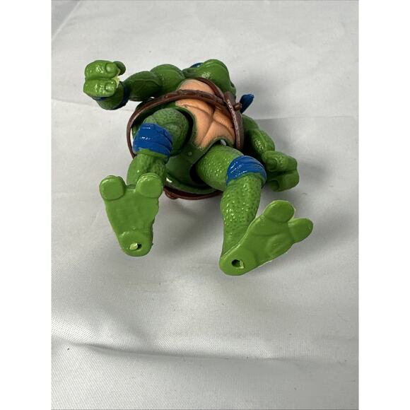 Vintage TMNT Movie Star Leonardo Figure Teenage Mutant Ninja Turtle 1992 - Picture 6 of 6